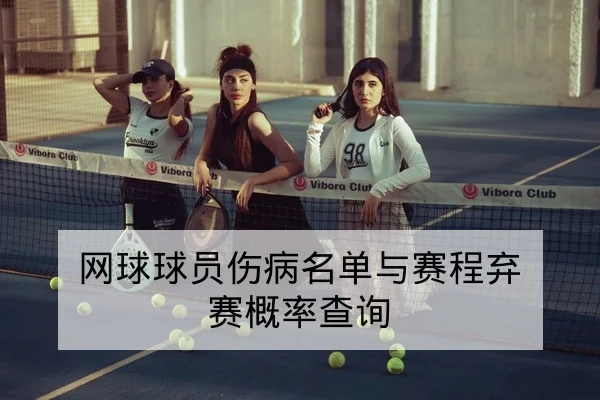 网球球员伤病名单与赛程弃赛概率查询